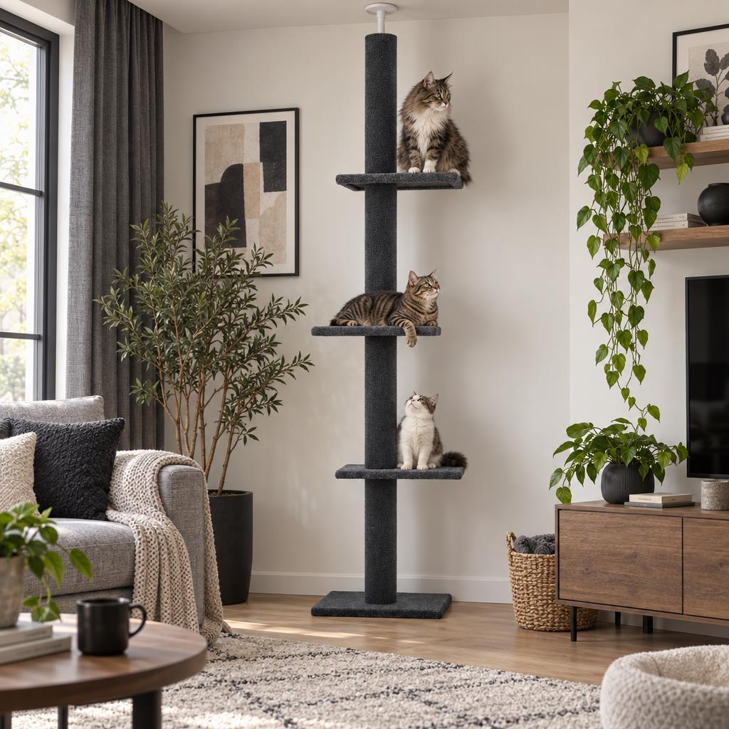 Arbre à chat Ajustable