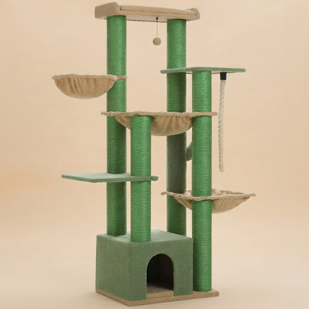 Grand arbre à chat Type Sisal