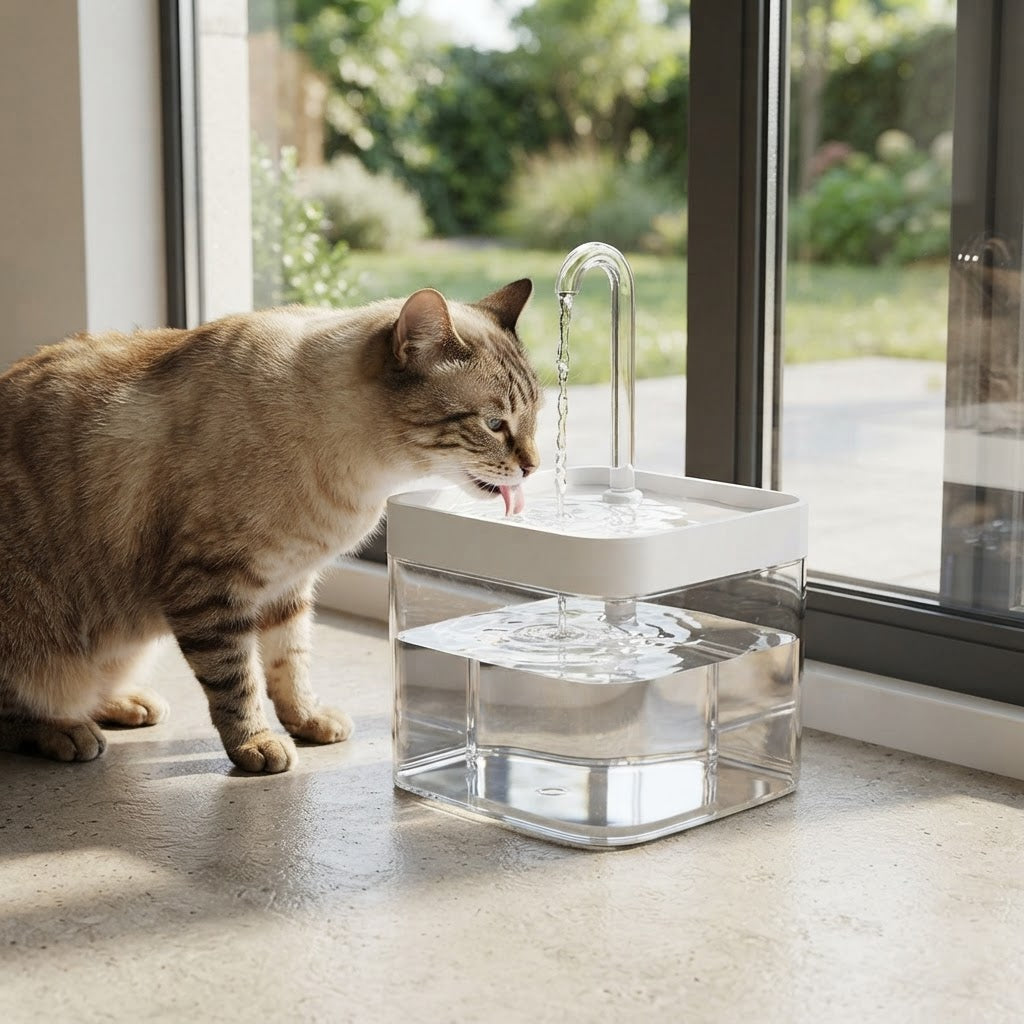 Fontaine à eau automatique pour chat – 1,5 L