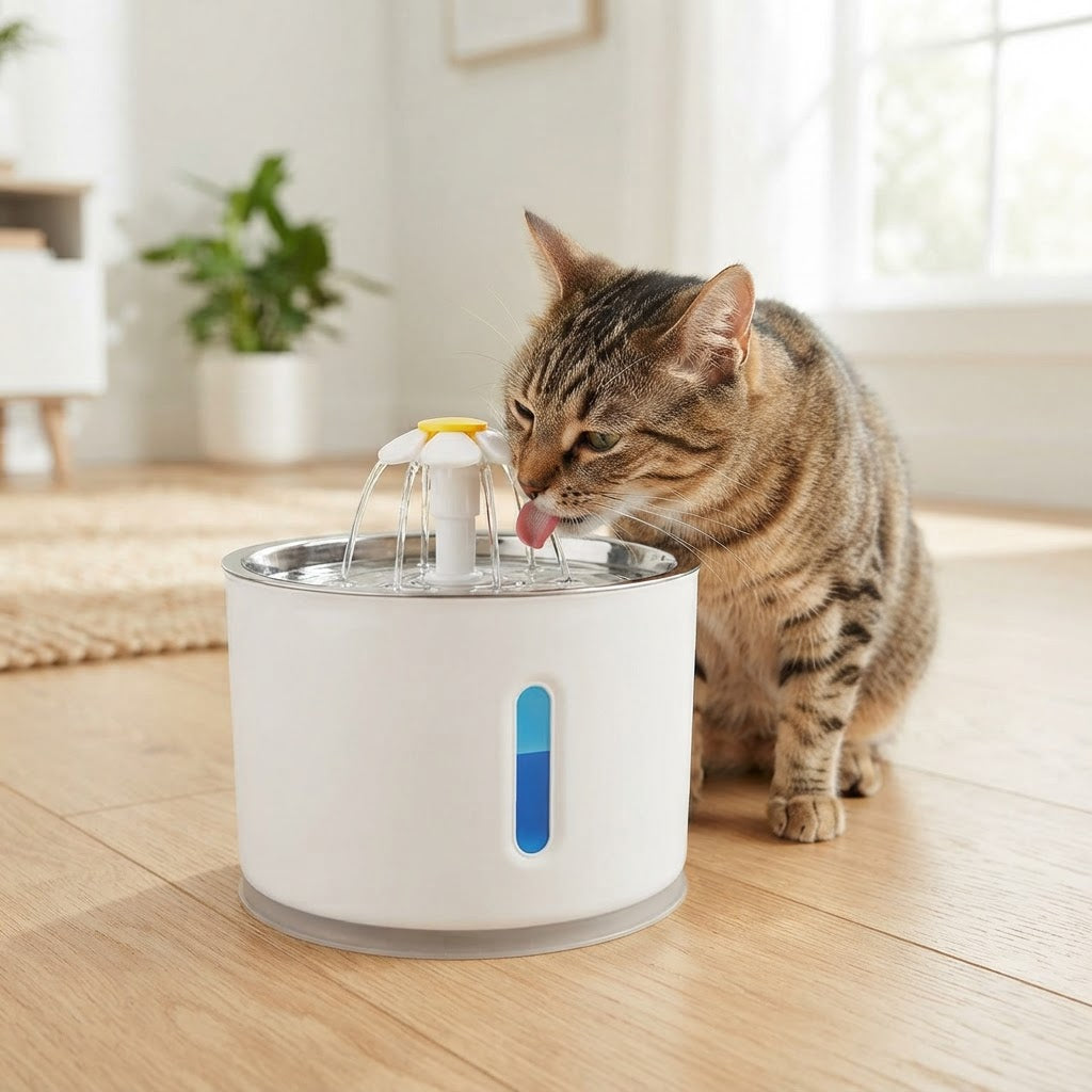 Fontaine à eau automatique pour chat - 3,2 L