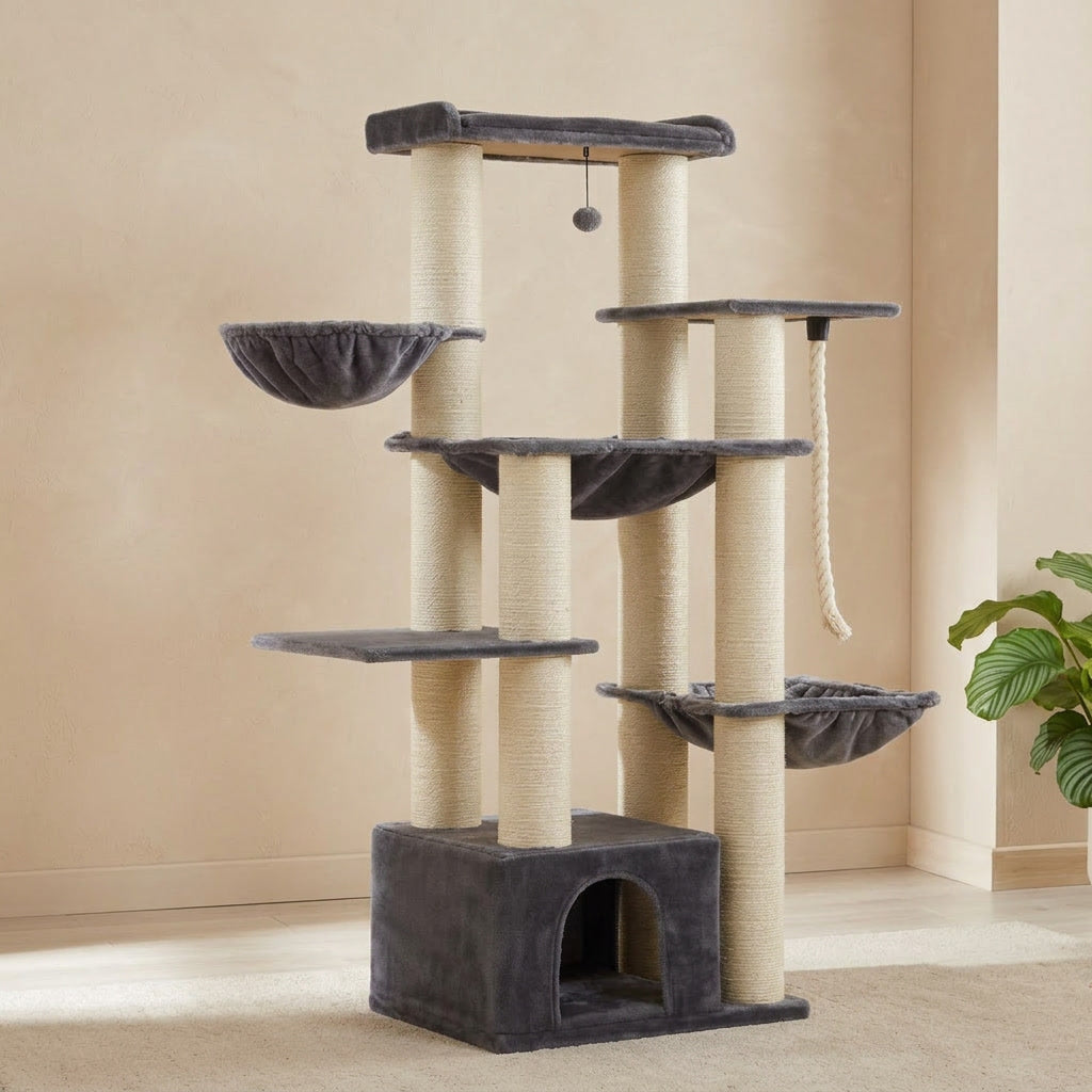 Grand arbre à chat Type Sisal